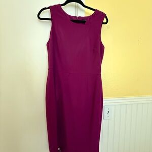 The Limited Fuchsia Sleeveless Mini Dress